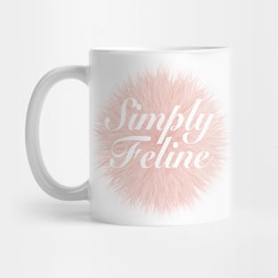 Simply Feline Pink Mug